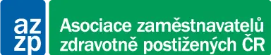 Logo Asociace zaměstnavatelů zdravotně postižených v ČR – partner pro náhradní plnění